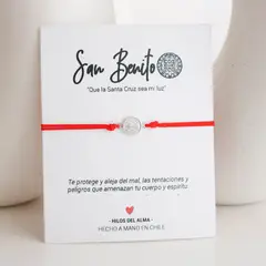 GENERICO - Pulsera adaptable - San Benito plata 92.5