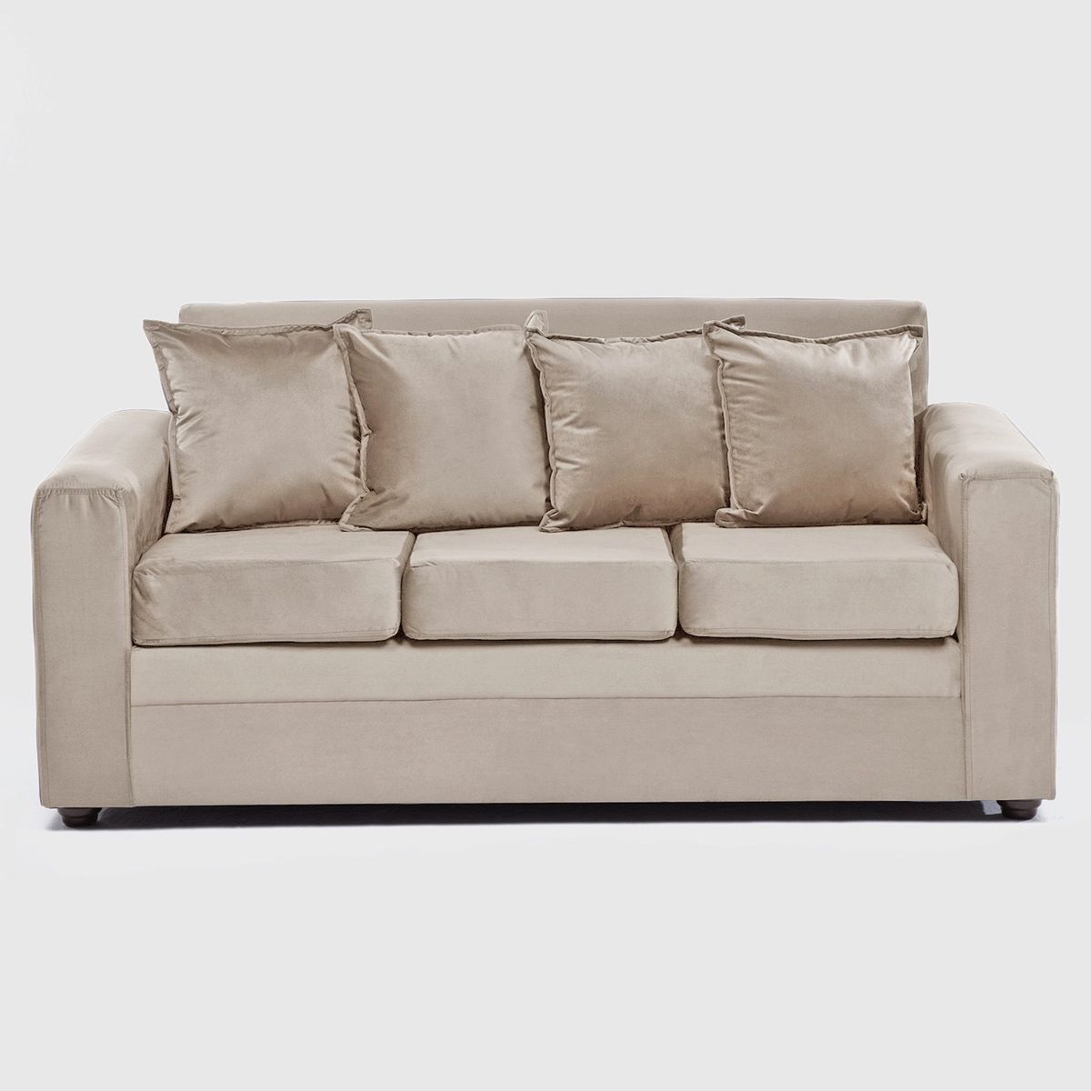 ALMORE - SOFA PARIS 2 POUF FELPA BEIGE ALMORE