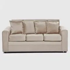 ALMORE - SOFA PARIS 2 POUF FELPA BEIGE