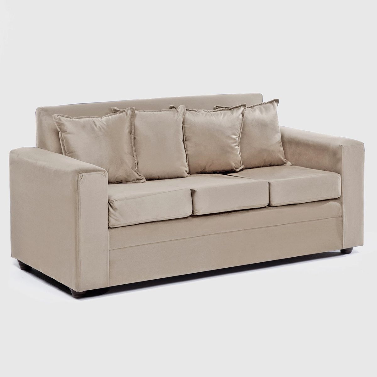 ALMORE - SOFA PARIS 2 POUF FELPA BEIGE ALMORE