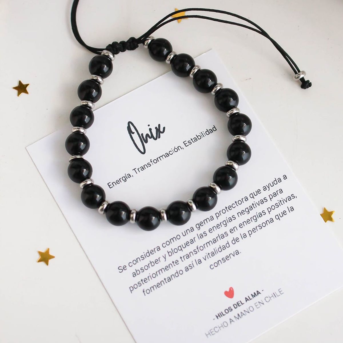 GENERICO - Pulsera de Hombre - Onix_.