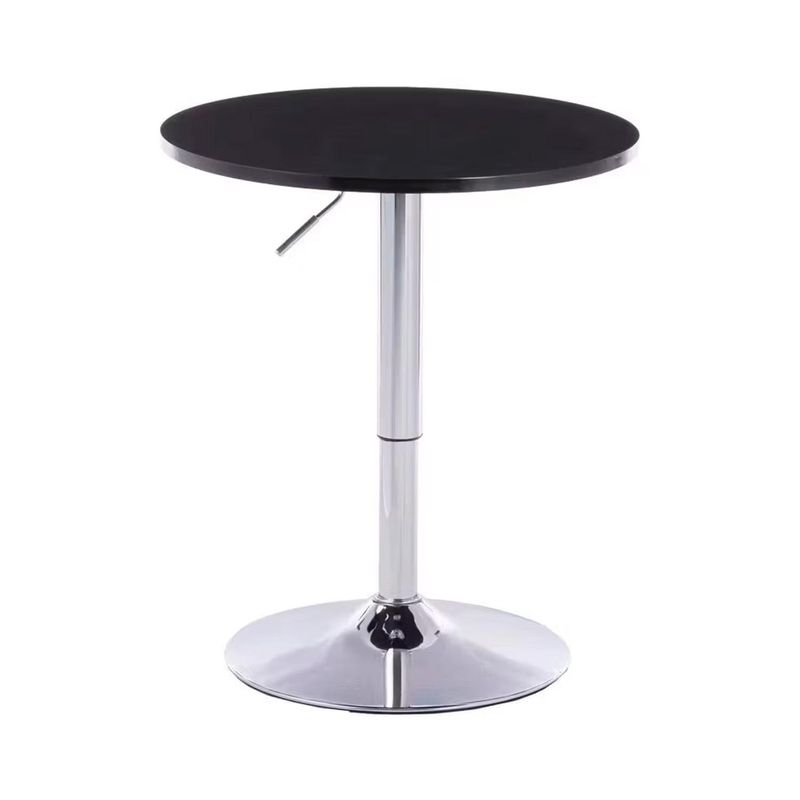 GLOBAL LATIN GROUP - Mesa de Bar Regulable con diseño Moderno y Elegante - Negro