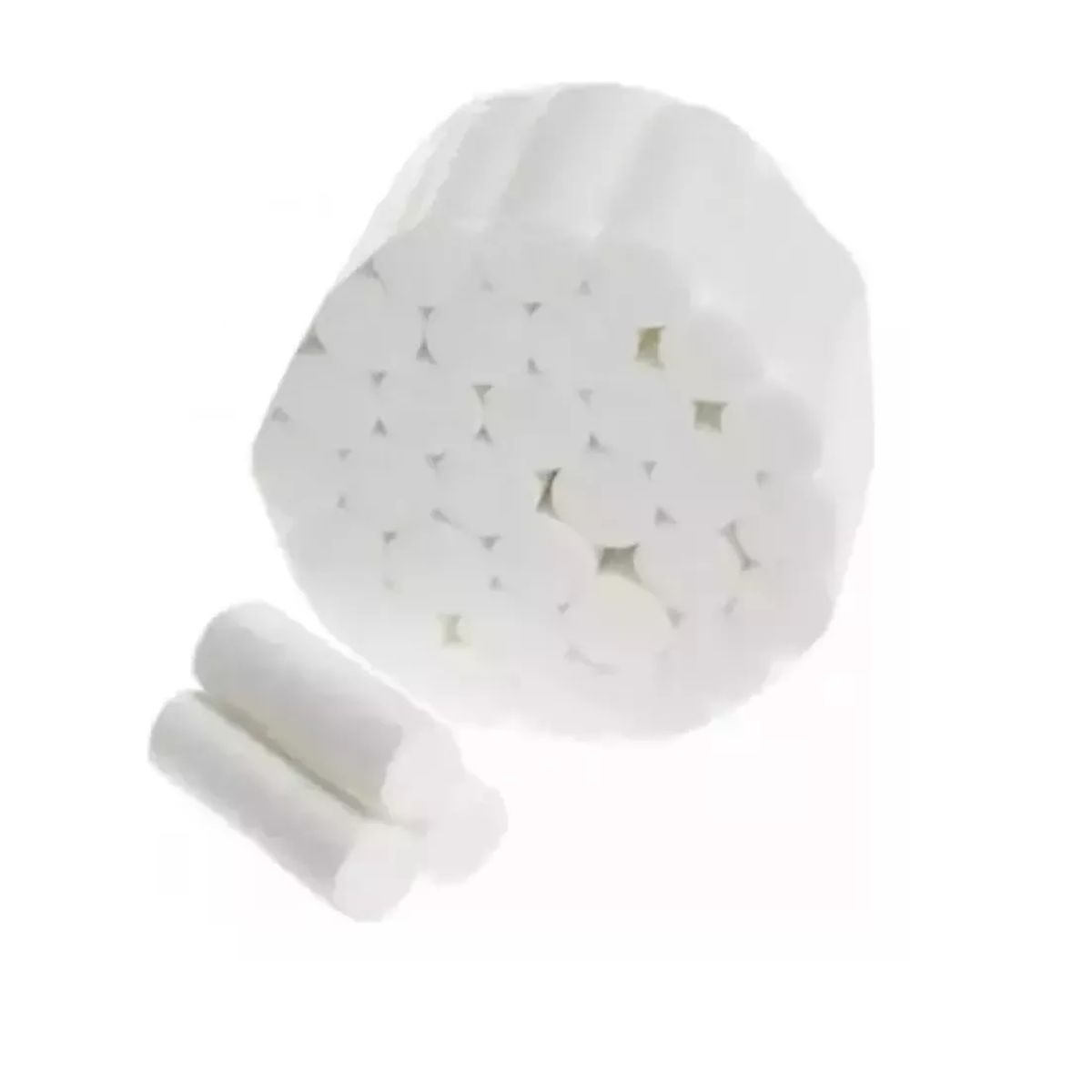 GENERICO - Torulas Dentales Lisa De Algodon 10mm X 38mm 1000 Unidades