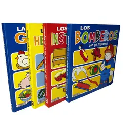 GENERICO - Mis libros con pictogramas 4und tapa y hojas duras