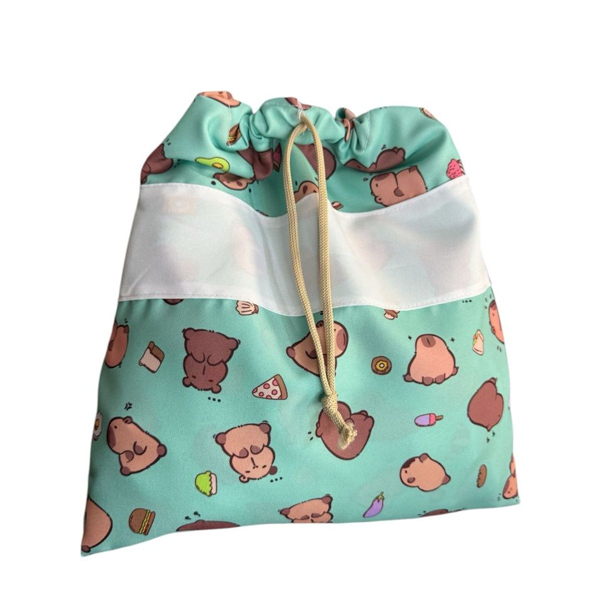 GENERICO - Sábanas Para Jardín Y Sala Cuna 3en 1- CAPIBARAS