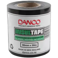 GENERICO - Cinta Negra Para Reparar Polietileno NEGRO