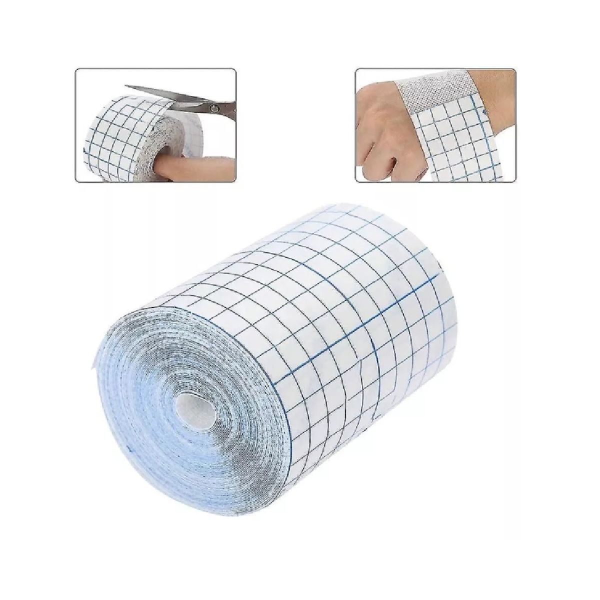 GENERICO - Venda No Tejida Adhesiva Flexible 5cm X 10 Metros Blanco