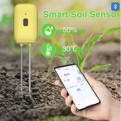Imagen 2 del producto Medidor Suelo Inteligente Bluetooth 2en1 Humedad Temperatura