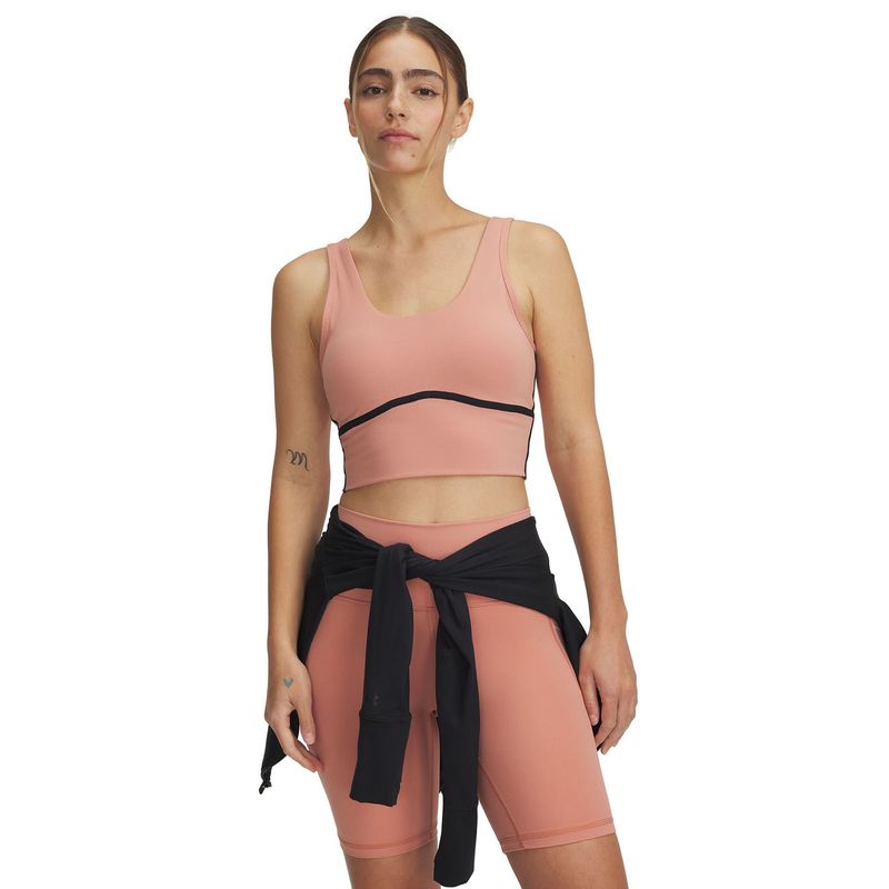 UNDER ARMOUR - Polera Sin Mangas Ua Meridian Piped Rosado Para Mujer UNDER ARMOUR