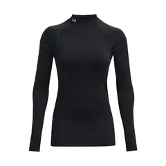 UNDER ARMOUR - Primera Capa Coldgear Negro Underarmour Mock Para Mujer