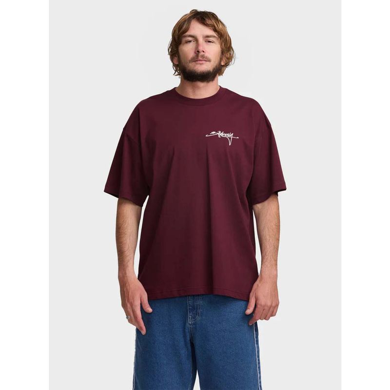 BILLABONG - Polera Manga Corta Hombre Trucker Og Burdeo Billabong BILLABONG