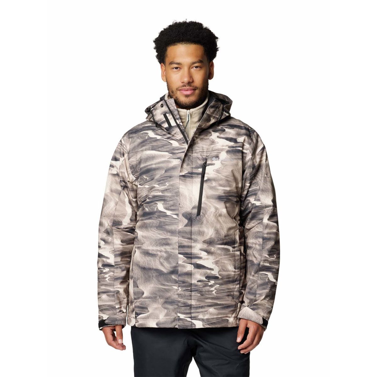 COLUMBIA - Parka impermeable Hombre Whirlibird V Ski Gris COLUMBIA