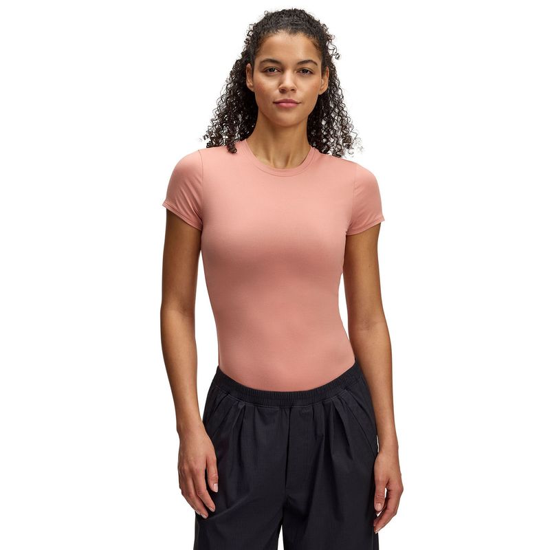 UNDER ARMOUR - Polera Manga Corta Ua Meridian Core Rosado Para Mujer UNDER ARMOUR