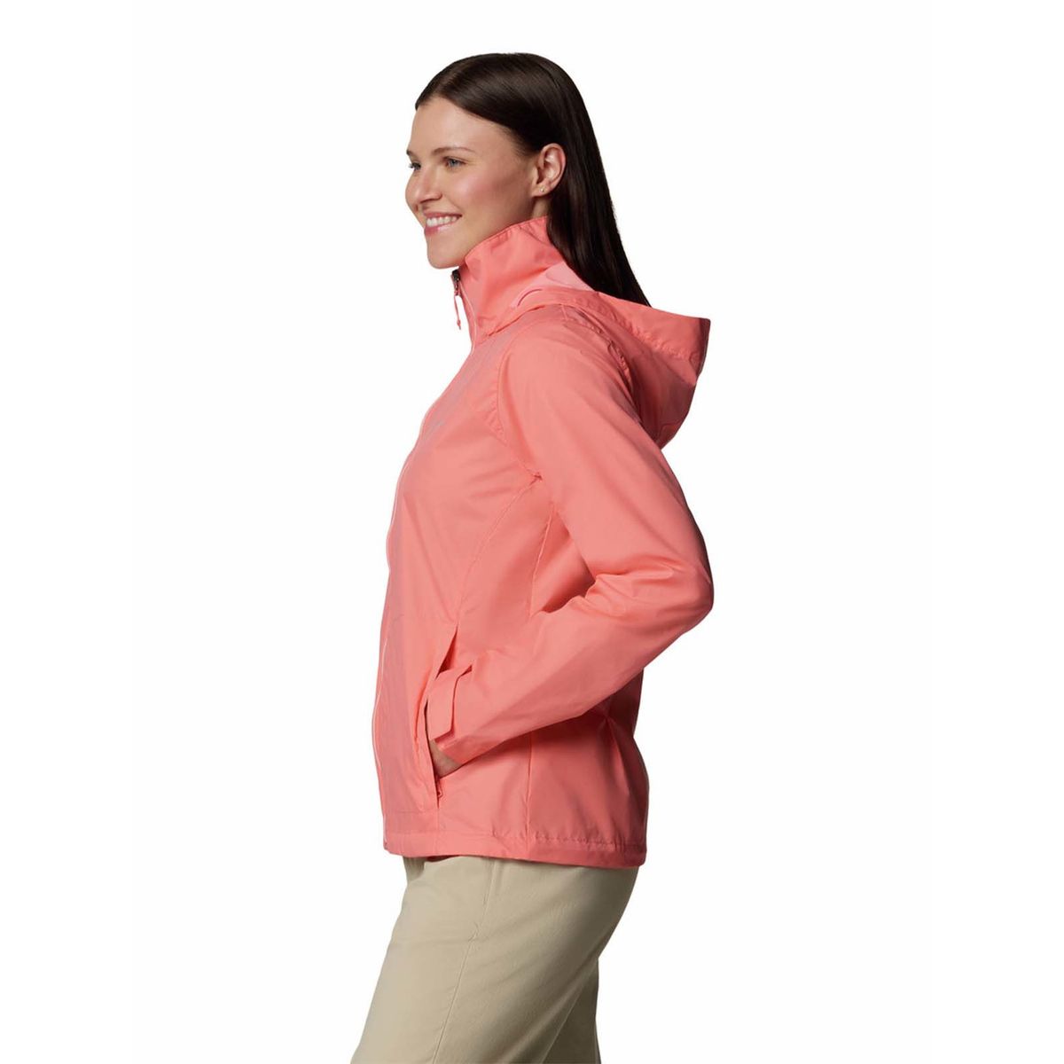 COLUMBIA - Cortaviento Mujer Switchback Iv Rosado COLUMBIA