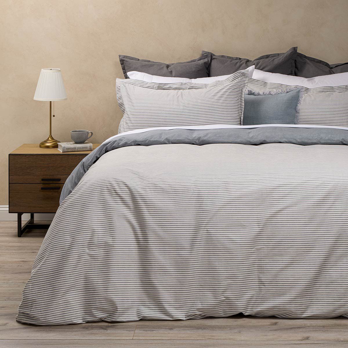 ROSEN - Funda Plumón Algodón Reversible Estampada Hagen King