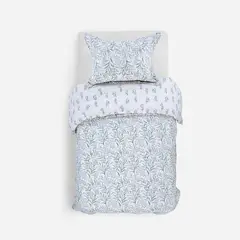 ROSEN - Funda Plumón Algodón Reversible Estampada Capri 1,5 Plazas