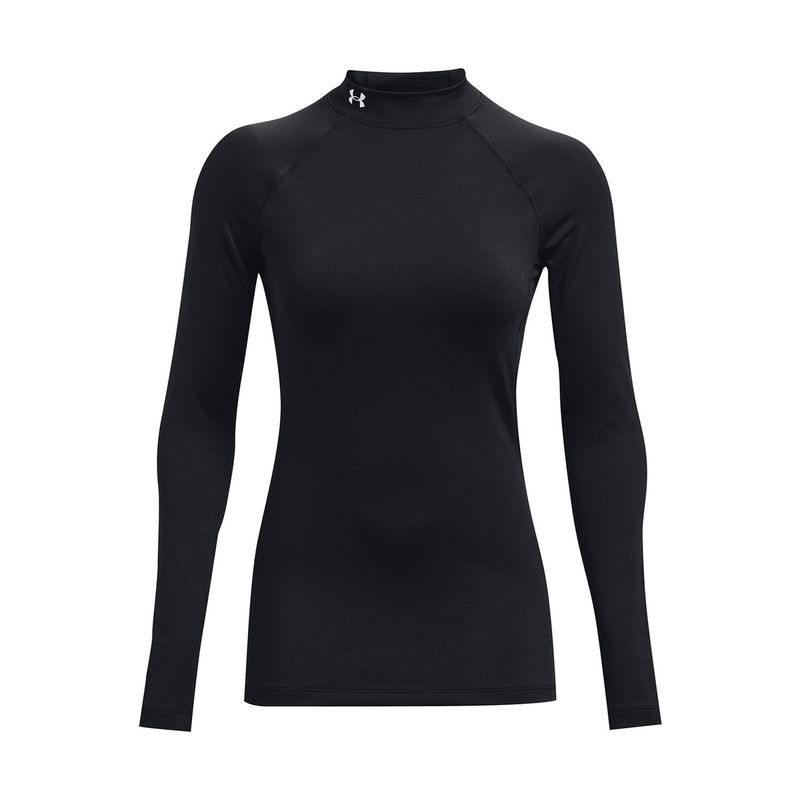 UNDER ARMOUR - Primera Capa Coldgear Negro Underarmour Mock Para Mujer UNDER ARMOUR.-