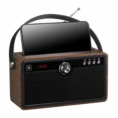 AUDIOLAB - Parlante Portatil Bluetooth Madera