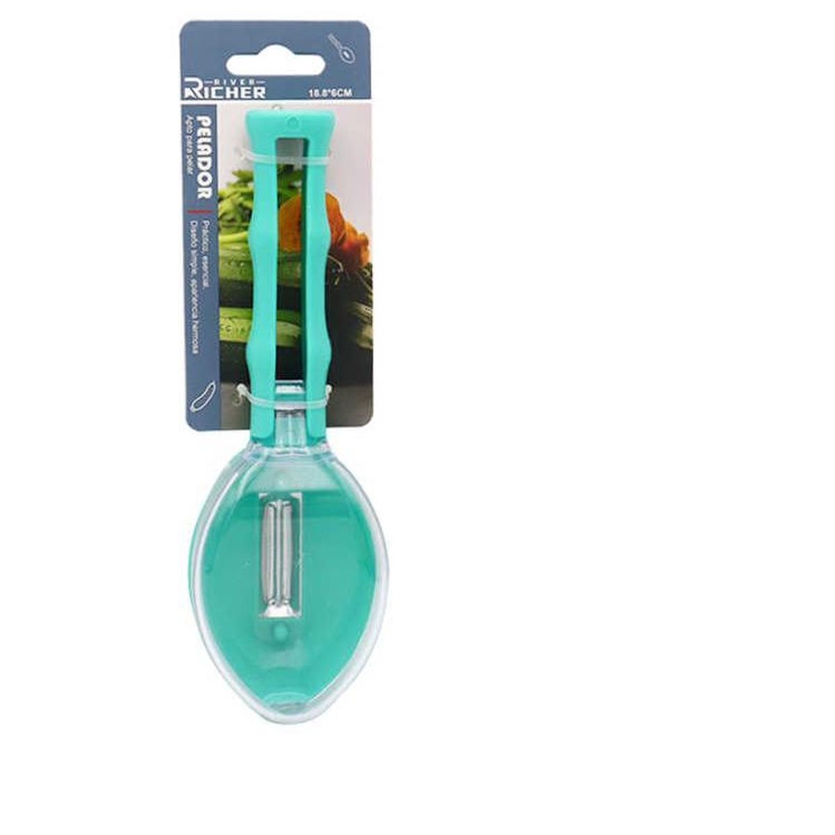 GENERICO - Pelador de Vegetales con Depósito