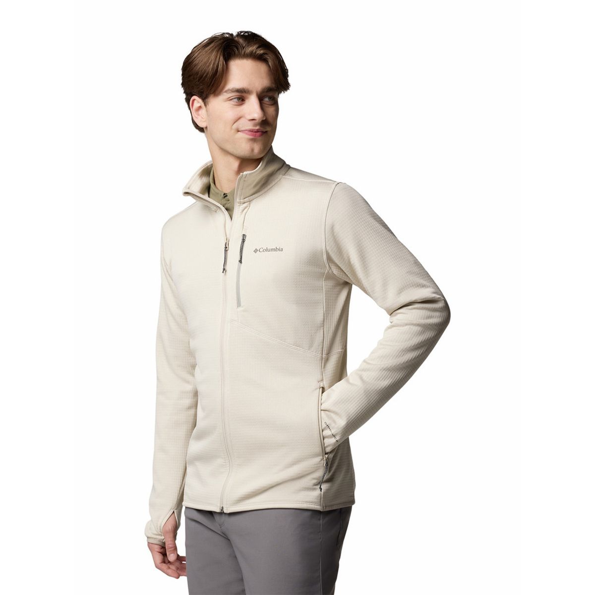 COLUMBIA - Parka Hombre Park View Fleece Beige COLUMBIA