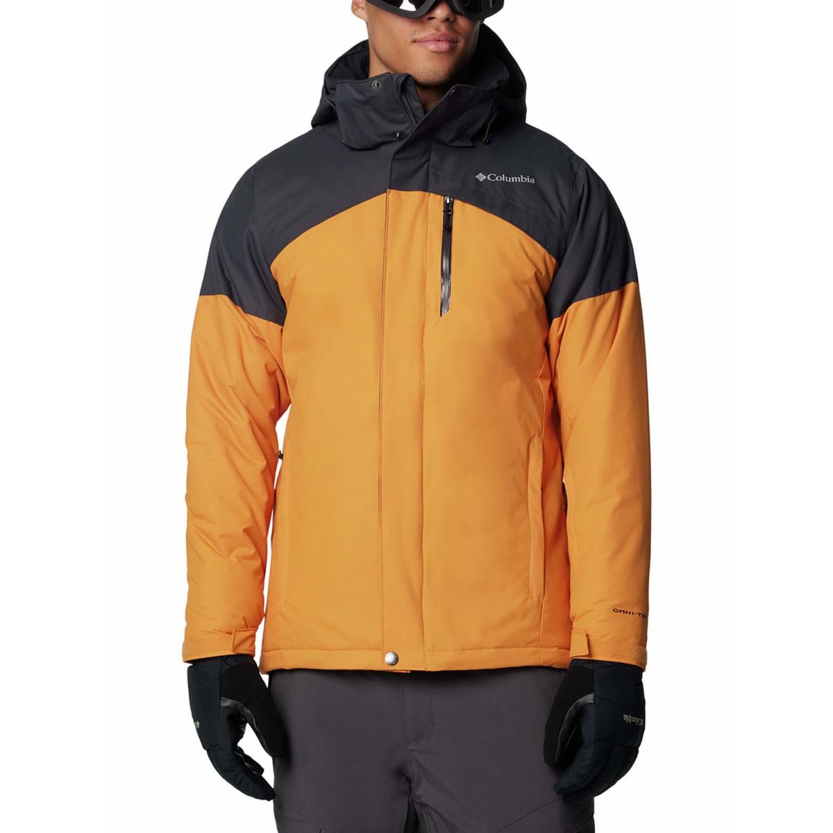 COLUMBIA - Parka imperm Hombre Last Tracks Ski Amarillo COLUMBIA