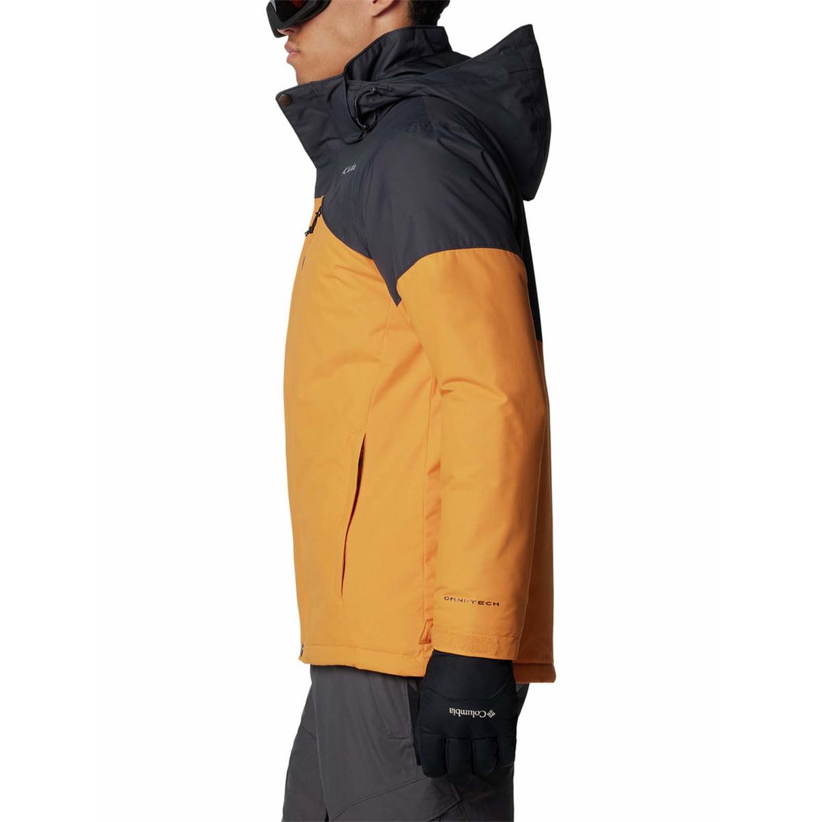 COLUMBIA - Parka imperm Hombre Last Tracks Ski Amarillo COLUMBIA