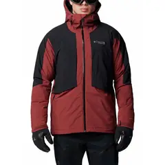 COLUMBIA - Cortaviento Hombre Highland Summit Ski Rojo