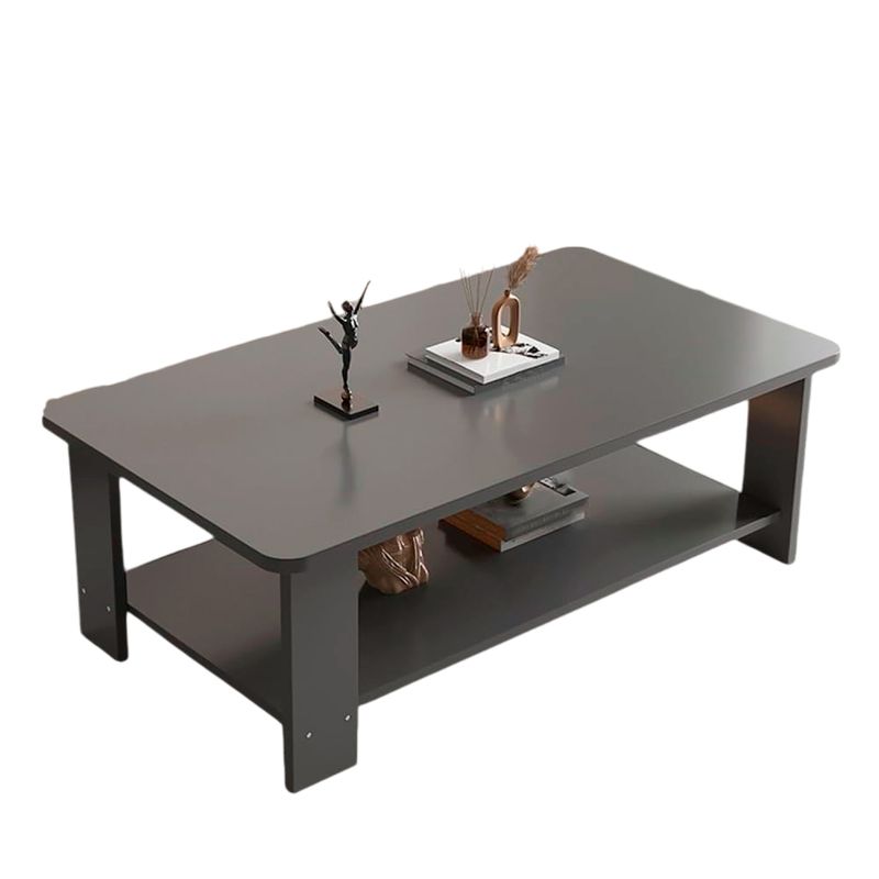 GENERICO - Mesa de Centro Gris 100×50  Diseño Moderno en MDF