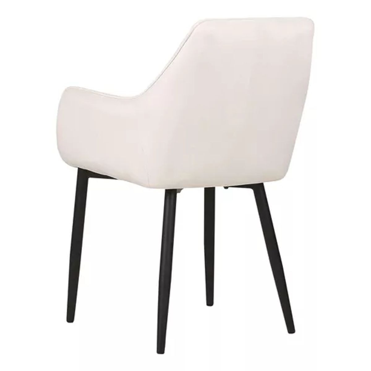 GENERICO - Silla Butaca Sillón Poltrona Velvet Patas Negras Venhoouse