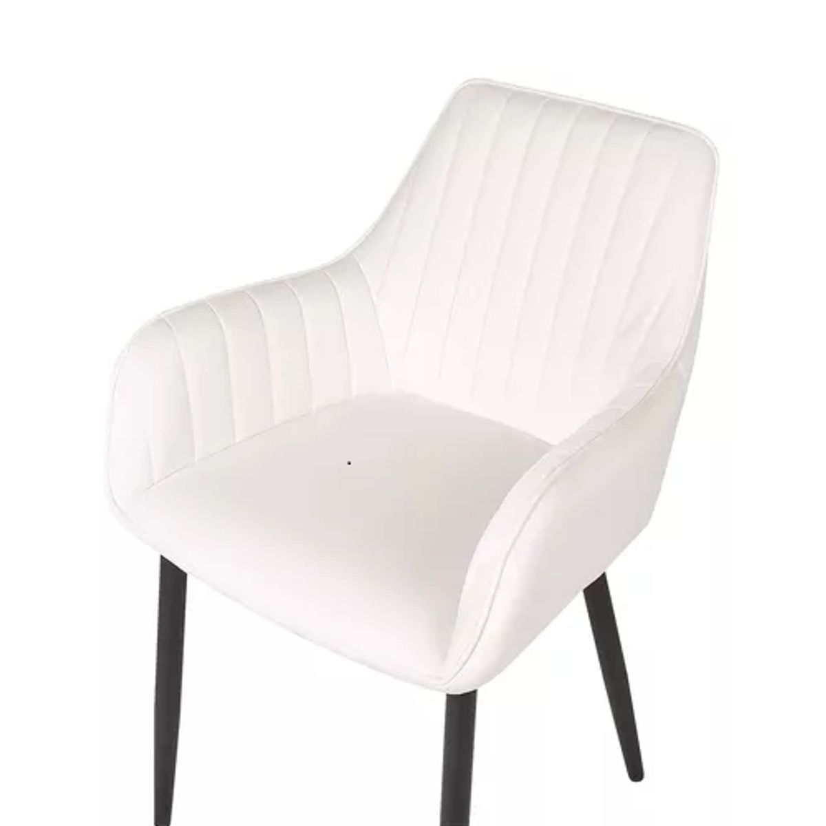 GENERICO - Silla Butaca Sillón Poltrona Velvet Patas Negras Venhoouse