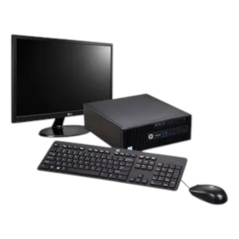 HP - HP PRODESK 800 G1 CORE I5 4460 8GB DDR3 SSD 256 GB MINITOR 19"