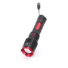 GENERICO - Linterna láser blanca LED de luz potente XA-B600 recargable por USB