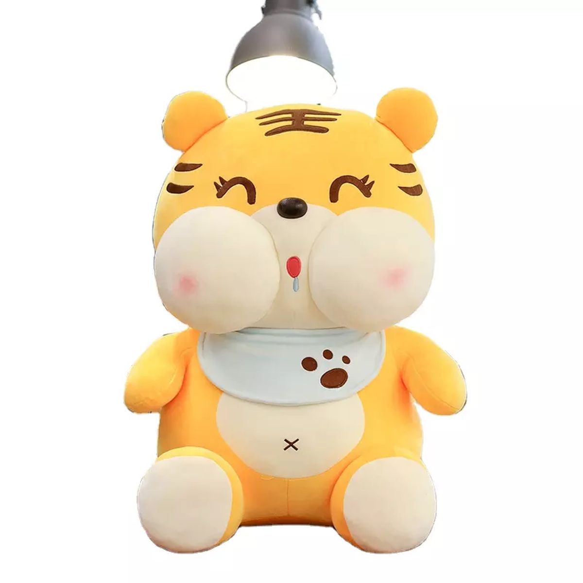 PANGUI TOYS - Peluche kawaii tigre glotón 35 cm