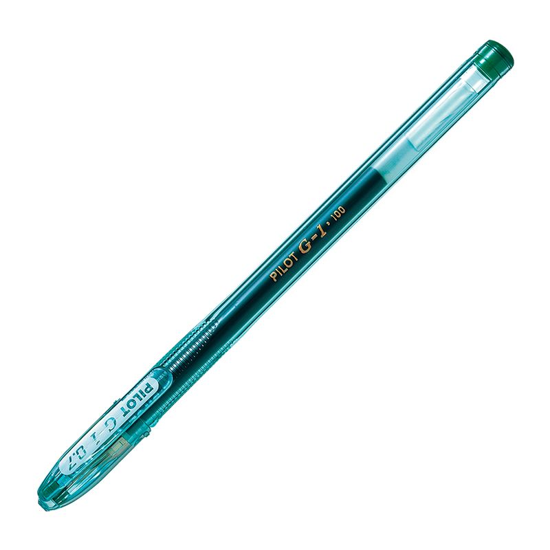 PILOT - Caja 12 Lápices 0.7mm Gel G-1 Verde