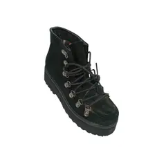 PAND G - Bota Negra Gamuza Mujer