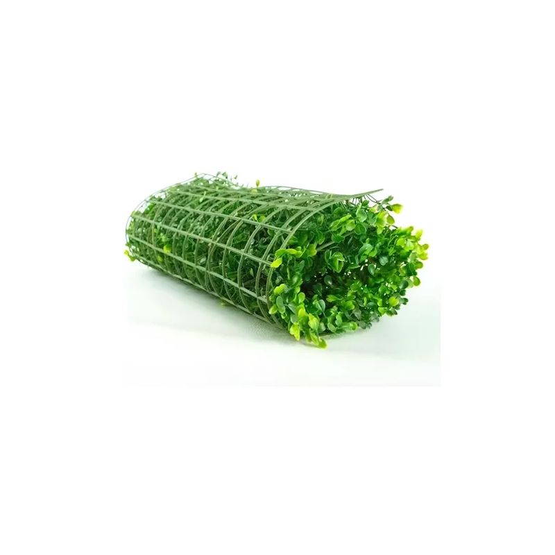 GENERICO - 20 Piezas Muro Verde Follaje Artificial Sintético 60x40cm