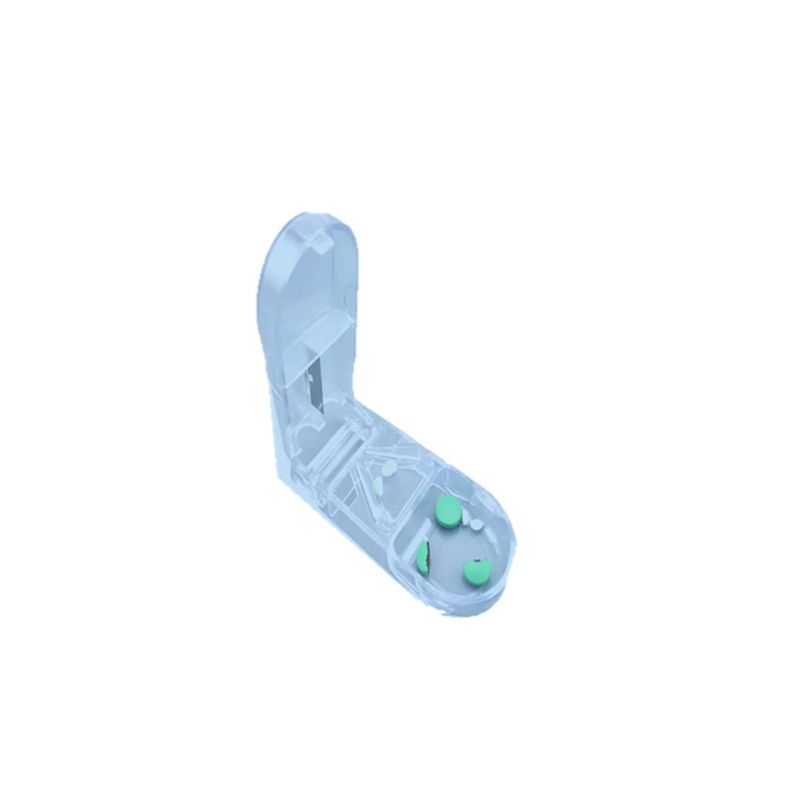 GENERICO - Divide pastillas hoja acero inox uso fácil y seguro