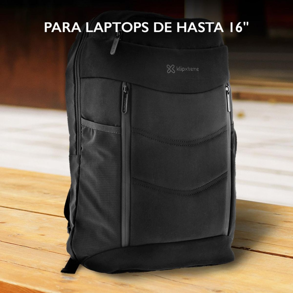 KLIP XTREME - KlipXtreme Mochila Pioeer con TSA hasta 15.6" KNB-583