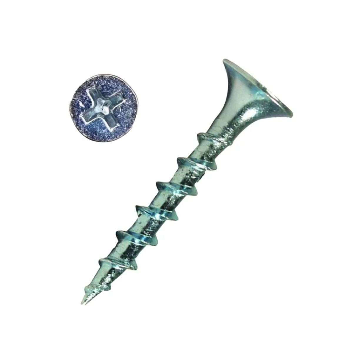 GENERICO - Tornillo Crs 6x1 Zincado 1000 unidades