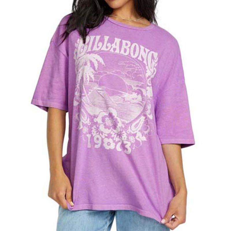 BILLABONG - Polera Mujer Sweet Ride Morada Billabong BILLABONG