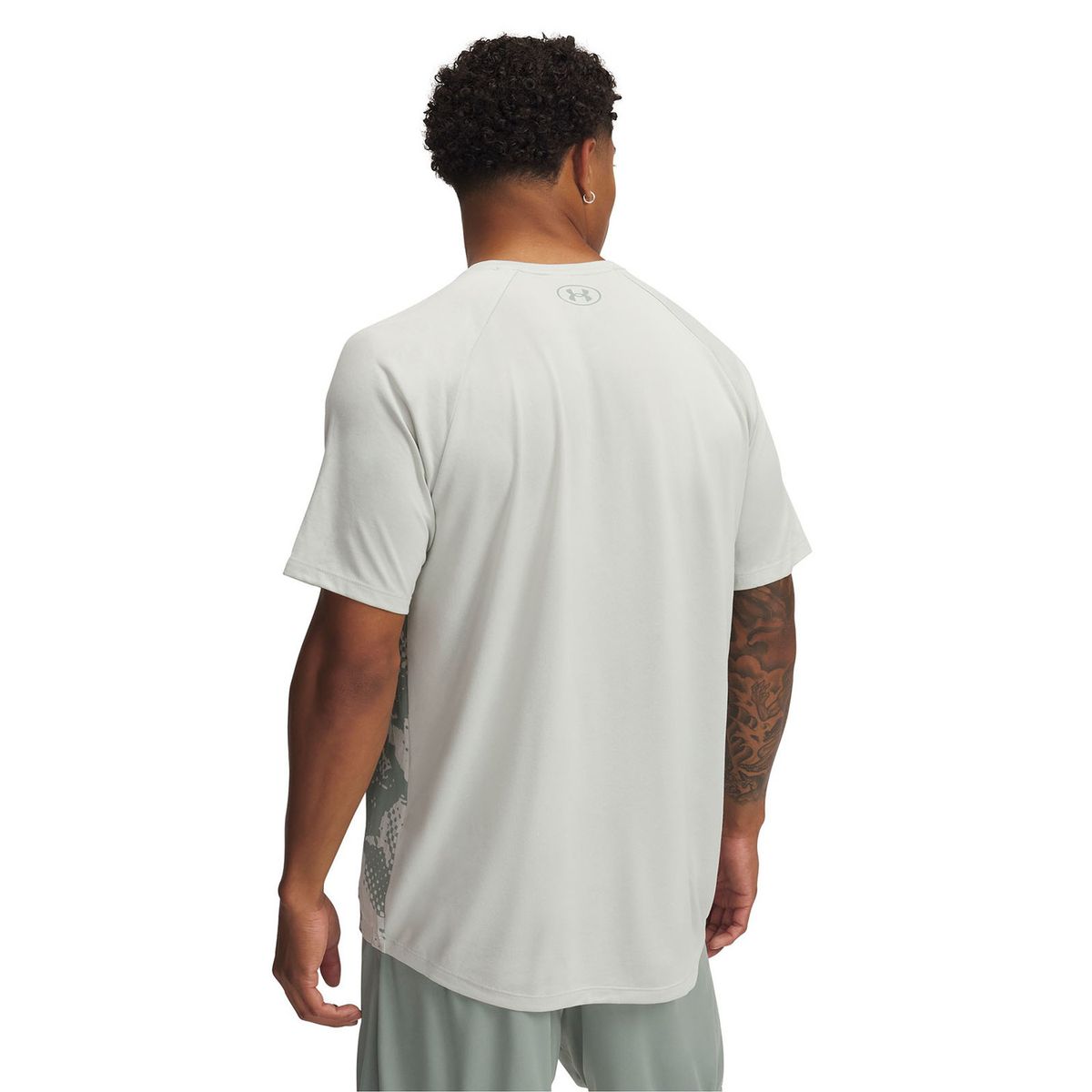 UNDER ARMOUR - Polera Manga Corta Ua Tech Fade Verde Para Hombre UNDER ARMOUR