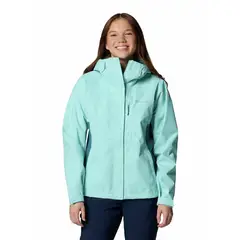 COLUMBIA - Cortaviento impermeab Mujer Hikebound Ii Verde