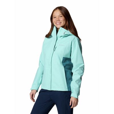 Imagen 2 del producto Cortaviento impermeab Mujer Hikebound Ii Verde