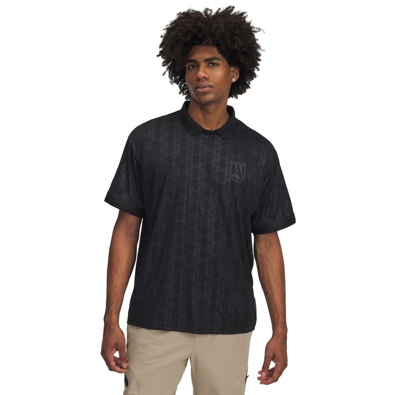 UNDER ARMOUR - Polera Manga Corta Ua 96 Terrace Negro Para Hombre UNDER ARMOUR