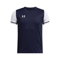 Polera Manga Corta Ua Challenger Azul Para Niño