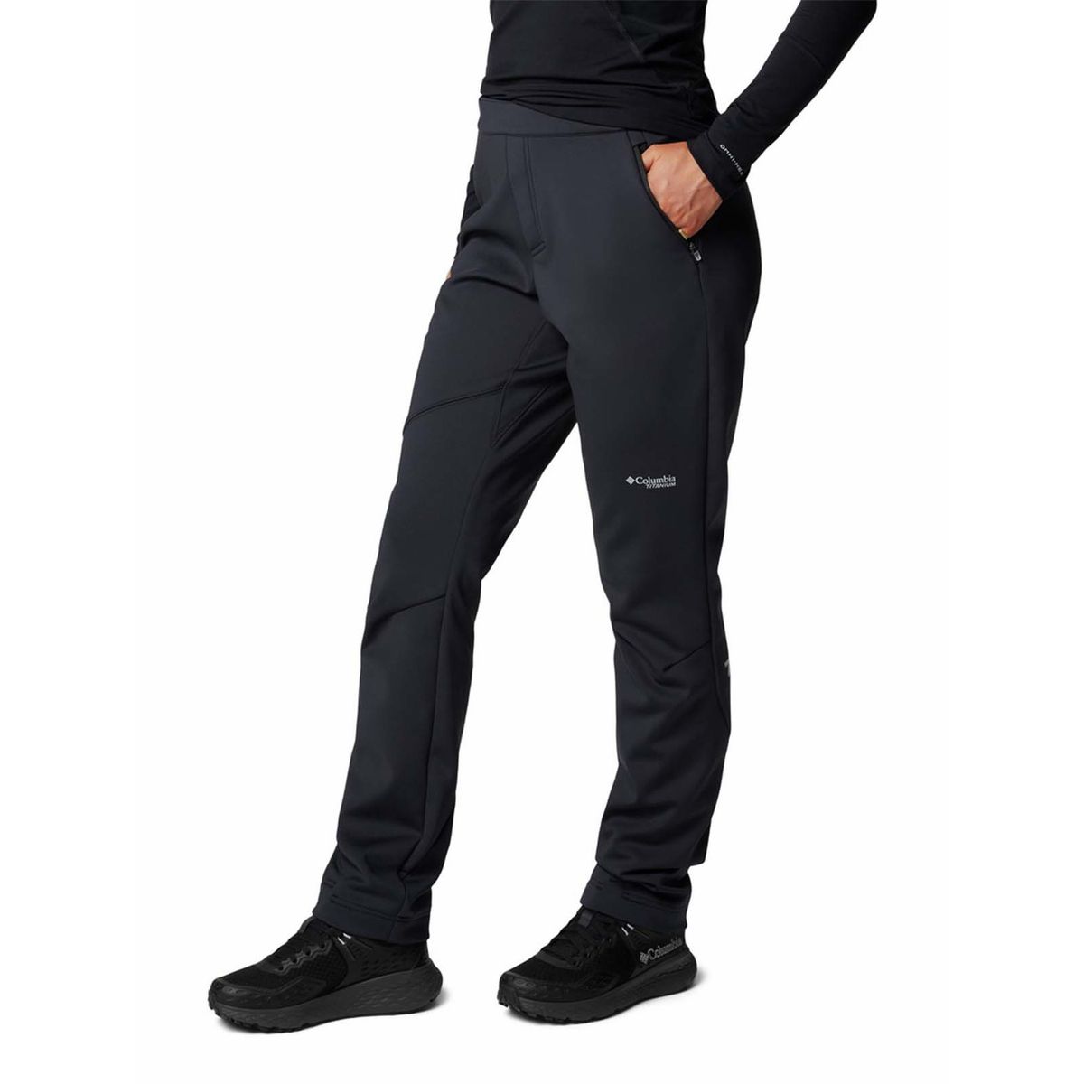 COLUMBIA - Pantalón Mujer Vast Canyon Negro COLUMBIA