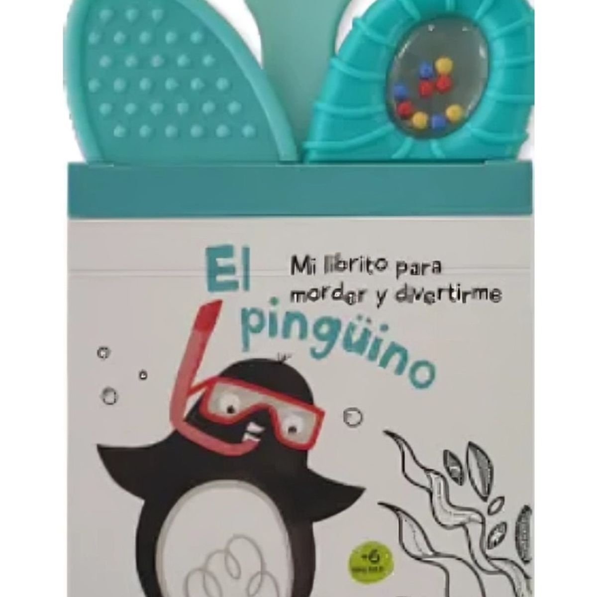 TOP10BOOKS - LIBRO Mi Librito Para Morder Y Divertirme El Pinguino