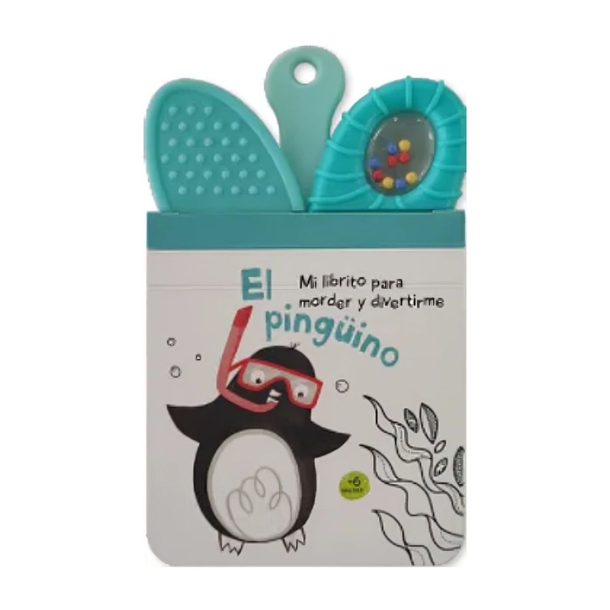 TOP10BOOKS - LIBRO Mi Librito Para Morder Y Divertirme El Pinguino
