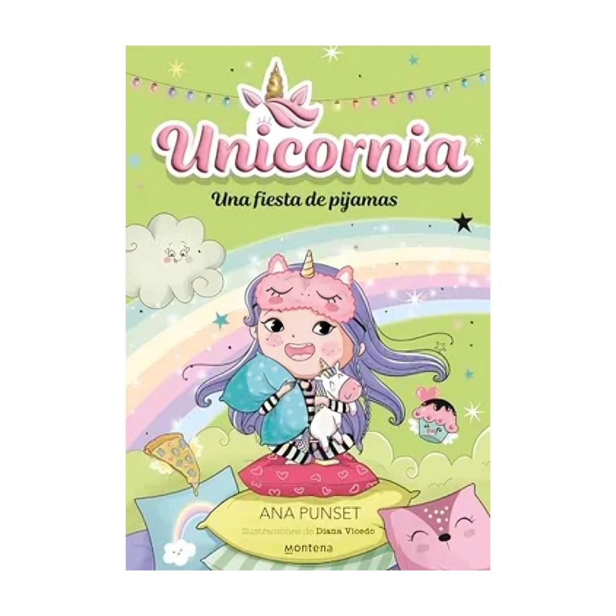 TOP10BOOKS - LIBRO Una Unicornia 10. Fiesta De Pijamas - Una Unicornia 10. Fiesta De Pijamas