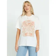 BILLABONG - Polera Mujer Waves Of Change Blanca